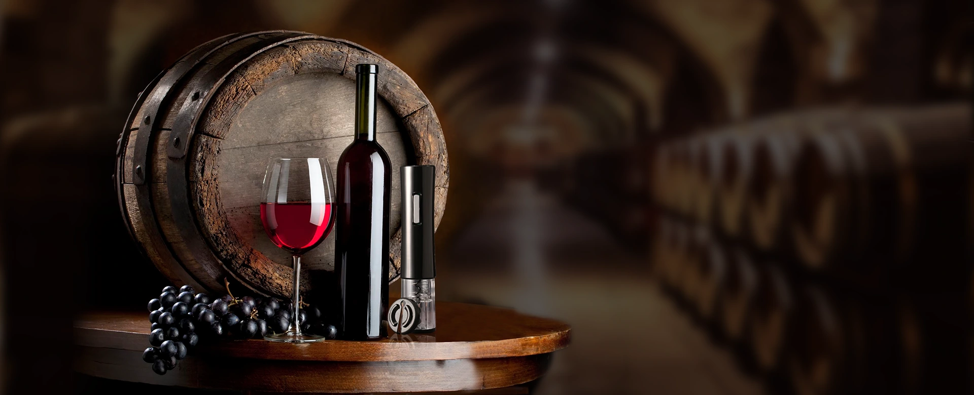 Apri di bottiglia di vino elettrico di qualità