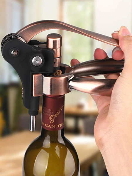 Applicazioni di apertura della bottiglia di vino a leva del coniglio